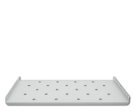 Qoltec Półka do szafy RACK stała 490x250 szara - 1329973 - zdjęcie 3